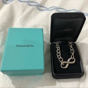 Tiffany & Co. Sterling Silver Infiniti Necklace